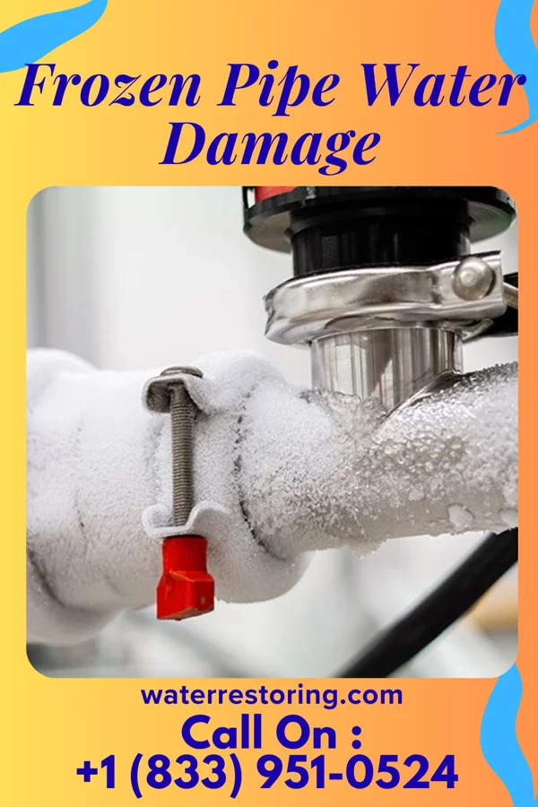 Frozen Pipe Water Damage in Flatwoods, WV